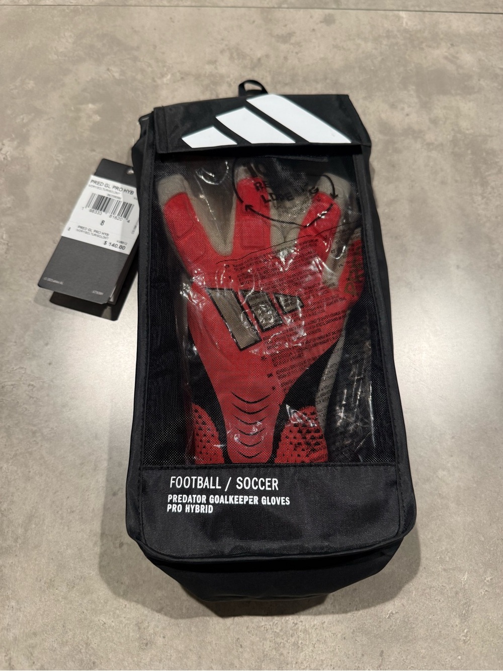 adidas Predator Pro Hybrid Soccer Goalkeeper Gloves